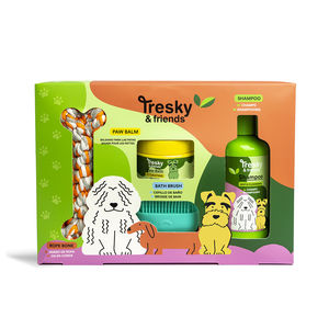 Lotes Mascotas LIMPIEZA MASCOTA ESTUCHE Tresky & Friends