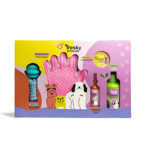 Lotes Mascotas LIMPIEZA MASCOTA ESTUCHE Tresky & Friends