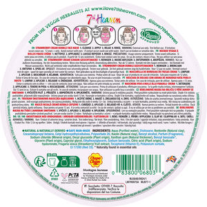 CHUPA CHUPS strawberry and cream bubble mask