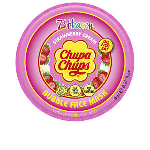 Acne Treatment Cream & blackhead removal - Face mask 7th Heaven CHUPA CHUPS mehurčkasta maska z jagodami in smetano kupite na spletu