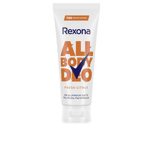Desodorante REXONA FRESH CITRUS UNISEX para todo el cuerpo deo crema Rexona