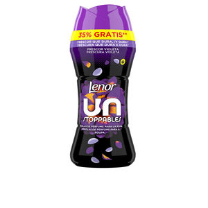 Suavizantes UNSTOPPABLES suavizante ropa perlas perfume #frescor violeta 270 gr Lenor