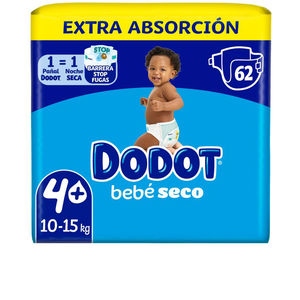 Pañales DODOT ETAPAS EXTRA talla 4 pañales 10-15 kg Dodot