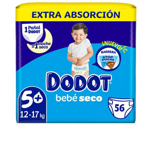 Pañales DODOT ETAPAS EXTRA talla 5 pañales 12-17 kg Dodot
