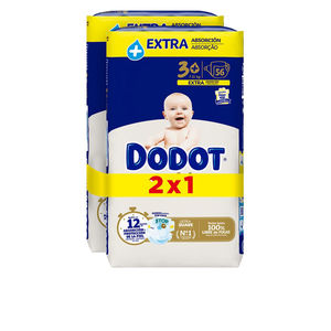 Pañales DODOT SENSITIVE EXTRA talla 3 pañales 6-10 kg Dodot