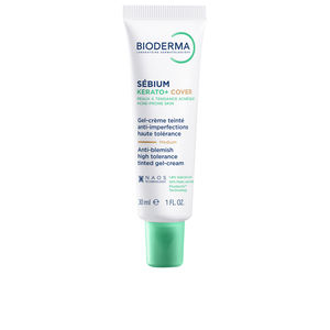 Bioderma SÉBIUM KERATO+ COVER high-tolerance anti-blemish gel cream with color Acne Treatment Cream & blackhead removal - Anti redness treatment cream buy online