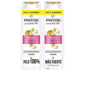 Set peluquería PANTENE RIZOS DEFINIDOS CHAMPÚ LOTE Pantene