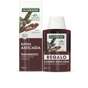 Set peluquería A LA QUININA Y EDELWEISS BIO SÉRUM ESTUCHE Klorane