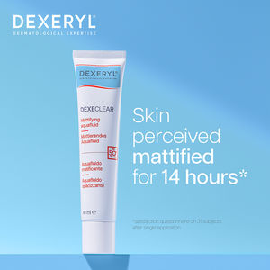DEXECLEAR aquamatifying fluid SPF50+