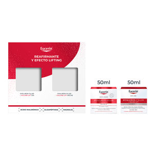 HYALURON FILLER + VOLUME-LIFT DAGCRÈME VOOR NORMALE TOT GEMENGDE HUID SET