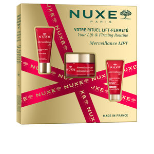 Set cosmética facial MERVEILLANCE LIFT ESTUCHE RUTINA ANTIEDAD LIFT-FIRMEZA CREMA EN POLVO Nuxe