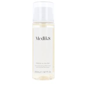 Tónico facial PRESS & GLOW tónico exfoliante diario PHA con activador enzimático Medik8