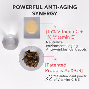 Sérum correcteur antioxydant, anti-rides et illuminateur C15 PROPOLIS