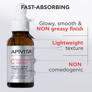 Sérum correcteur antioxydant, anti-rides et illuminateur C15 PROPOLIS