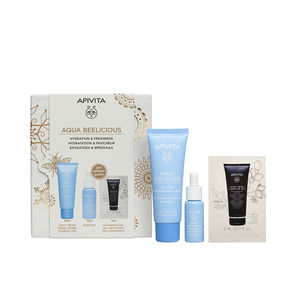 Set cosmética facial GEL CREMA AQUA BEELICIOUS ESTUCHE Apivita