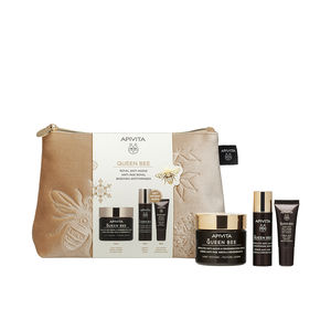 Set cosmética facial QUEEN BEE CREMA REGENERADORA ANTIEDAD ABSOLUTO LIGERA ESTUCHE Apivita