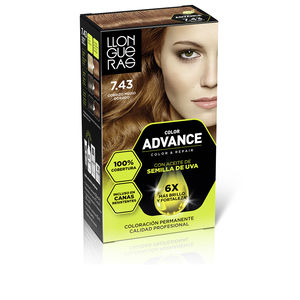 COLOR ADVANCE #7,43-cobrizo medio dorado Llongueras