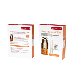 Set cosmética facial DOUBLE SERUM OJOS ESTUCHE Clarins