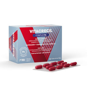 Tratamiento anticaída - Vitaminas y ampollas VITACRECIL COMPLEX FE caída capilar cápsulas Vitacrecil Complex