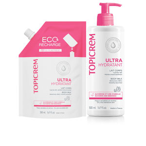 Set cosmética corporal UH LECHE ULTRA HIDRATANTE + RECARGA Topicrem