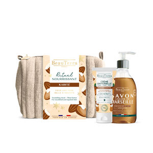 Set cosmética corporal RITUAL NUTRITIVO MANTECA DE KARITÉ ESTUCHE Beauterra