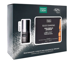Set cosmética facial BLACK DIAMOND SKIN COMPLEX ADVANCED AMPOLLAS ESTUCHE Martiderm