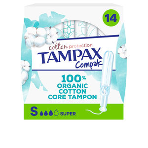 Tampones TAMPAX ALGODÓN 100% ORGANICO tapón super Tampax
