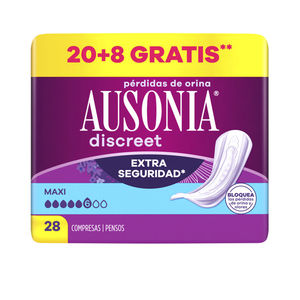 Compresas - Incontinencia urinaria AUSONIA DISCREET compresas incontinencia maxi Ausonia