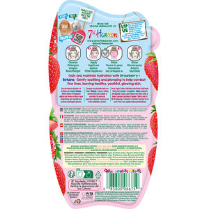 PLUMP AND QUENCH strawberry cream face mask