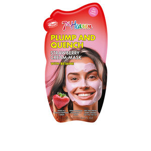 Mascarilla Facial PLUMP AND QUENCH mascarilla crema de fresas 7th Heaven