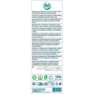 100%コットンパッドラウンドディスク