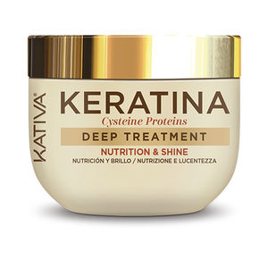  - Mascarilla con keratina - Mascarilla antiencrespamiento - Tratamiento antiencrespamiento KERATINA tratamiento intensivo nutrition Kativa