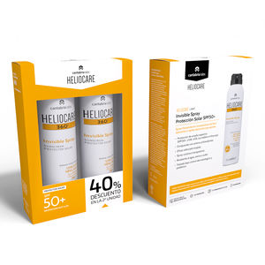 HELIOCARE 360º INVISIBLE sunscreen spray SPF50+ pack
