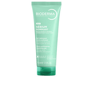 Facial cleanser Bioderma SÉBIUM GOMMANT mikro piling čistilni gel za mešano do mastno kožo kupite na spletu