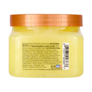 Dew-covered daisy sugar scrub