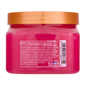 Sugar scrub raspberry soda