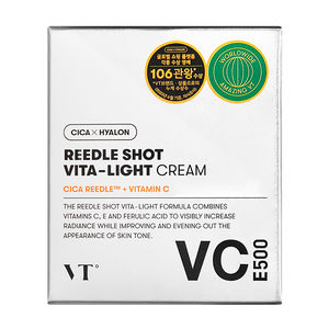 VT REEDLE SHOT VITA-LIGHT brightening face cream