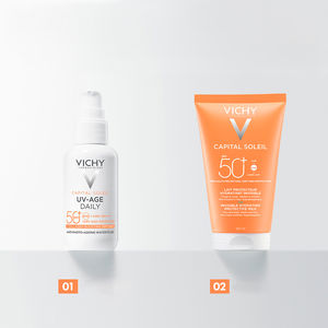 CAPITAL SOLEIL Invisible Moisturizing Family Milk SPF50+