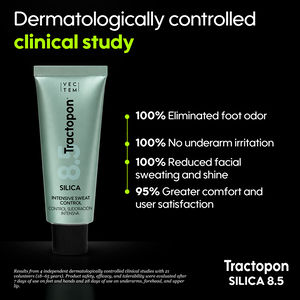 TRACTOPON SILICA dezodorantas ir antiperspirantas-kremas