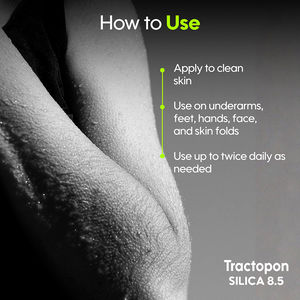 TRACTOPON SILICA dezodorantas ir antiperspirantas-kremas