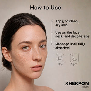 Ampolas XHEKPON FLASH com efeito firmador