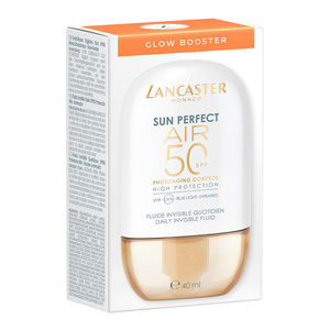 SUN PERFECT AIR GLOW fluido invisible diario SPF50