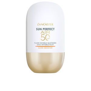 Protector solar facial SUN PERFECT AIR GLOW fluido invisible diario SPF50 Lancaster