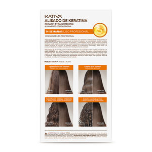 KATIVA PROFESIONAL ALISADO BRASILEÑO KERATINA ESTUCHE