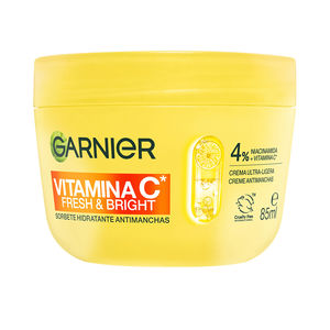 Face moisturizer - Anti blemish treatment Garnier VITAMIN C FRESH &amp; BRIGHT vlažilni sorbet proti nepravilnostim kupite na spletu