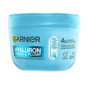Face moisturizer Garnier HYALURON FRESH &amp; PLUMP vlažilni sorbet za polnjenje kupite na spletu