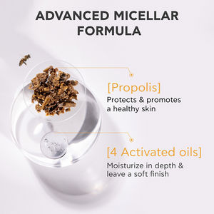 Micellar oil-in-milk cleanser for face, eyes and lips