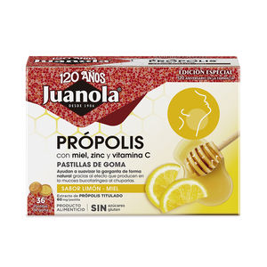 Juanola PROPOLIS LEMON HONEY gummies Oropharyngeal Health buy online