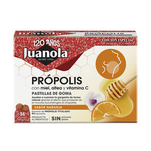 Juanola Propolis orange gummies Oropharyngeal Health buy online