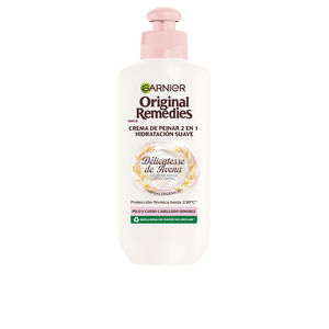 Hair moisturizer treatment - Heat protectant for hair Garnier ORIGINAL REMEDIES 2 viename avižinių dribsnių formavimo kremas pirkti internetu